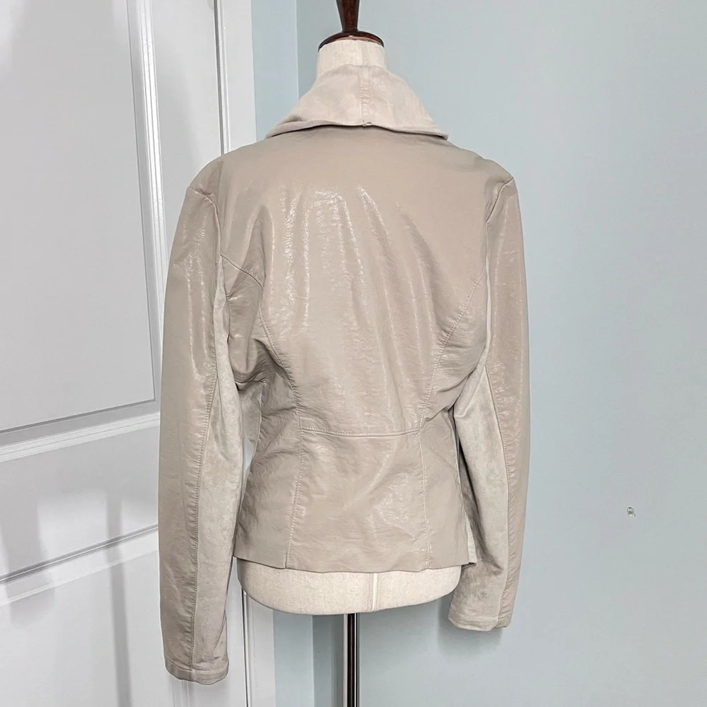 Blank NYC faux leather suede jacket size M - Picture 9 of 13